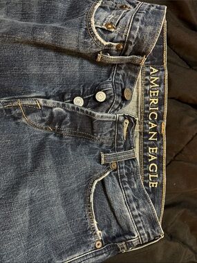 American Eagle Outfitters Dark Blue Boot Cut Jeans